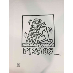 Set de litografia Keith Haring 50x70 cm certificat