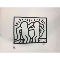 Set de litografia Keith Haring 50x70 cm certificat