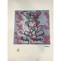 Keith Haring Litografia off set cm 50x70  certificata