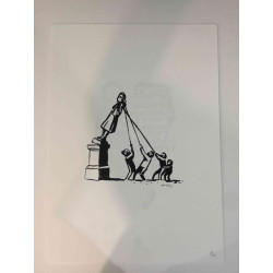 Banksy Lithografie offset 50x70 cm POW-editie