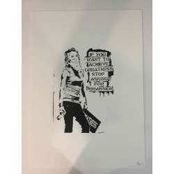 Banksy Lithografie offset 50x70 cm POW-editie