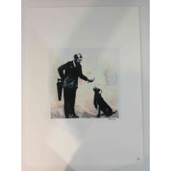 Banksy Lithografie offset 50x70 cm POW-editie