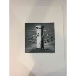 Banksy Lithografie offset 50x70 cm POW-editie