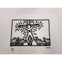Set de litografia Keith Haring 50x70 cm certificat