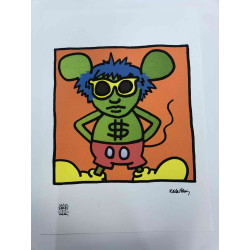 Litografická sada Keith Haring s certifikací 50x70 cm