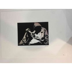 Banksy Lithografie offset 50x70 cm POW-editie