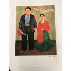 Frida Khalo Lithografie off set 50x70 cm gecertificeerd