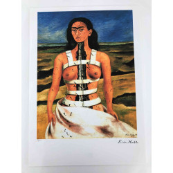 Frida Khalo Lithografie off set 50x70 cm gecertificeerd