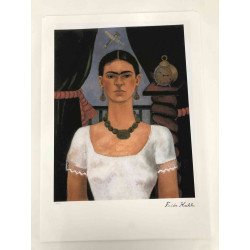 Frida Khalo 50x70 cm-ko litografia-sorta ziurtatua