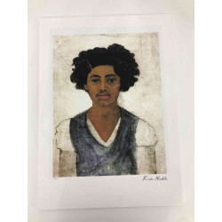 Frida Khalo 50x70 cm-ko litografia-sorta ziurtatua