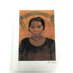 Frida Khalo Lithografie off set 50x70 cm gecertificeerd