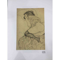 Gustav Klimt Lithografie off set 50x70 cm gecertificeerd