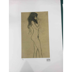 Gustav Klimt Lithographie Offset 50x70 cm zertifiziert