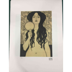 Gustav Klimt Lithographie Offset 50x70 cm zertifiziert