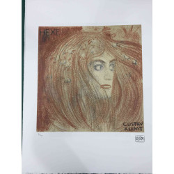 Gustav Klimt Lithographie Offset 50x70 cm zertifiziert