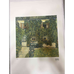 Gustav Klimt Lithografie off set 50x70 cm gecertificeerd