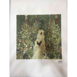 Gustav Klimt Lithographie Offset 50x70 cm zertifiziert