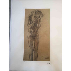 Gustav Klimt Lithographie Offset 50x70 cm zertifiziert