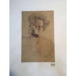 Gustav Klimt Lithographie Offset 50x70 cm zertifiziert