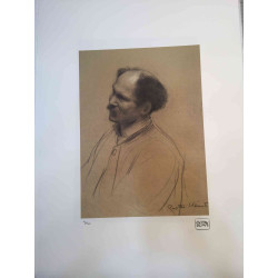 Gustav Klimt Lithografie off set 50x70 cm gecertificeerd