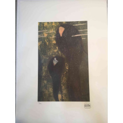 Gustav Klimt Lithographie Offset 50x70 cm zertifiziert