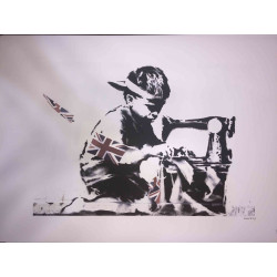 Banksy Lithografie offset 50x70 cm POW-editie