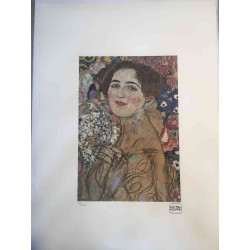 Gustav Klimt Lithographie Offset 50x70 cm zertifiziert