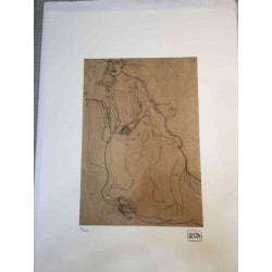 Gustav Klimt Lithographie Offset 50x70 cm zertifiziert