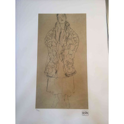 Gustav Klimt Lithografie off set 50x70 cm gecertificeerd