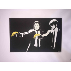 Banksy Lithografie offset 50x70 cm POW-editie