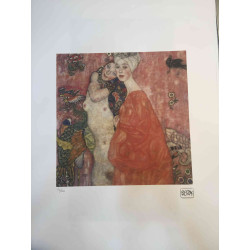 Gustav Klimt Lithographie Offset 50x70 cm zertifiziert