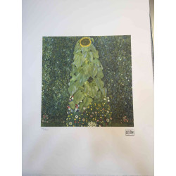 Gustav Klimt Lithografie off set 50x70 cm gecertificeerd