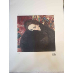Gustav Klimt Lithographie Offset 50x70 cm zertifiziert