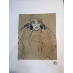 Gustav Klimt Lithographie Offset 50x70 cm zertifiziert
