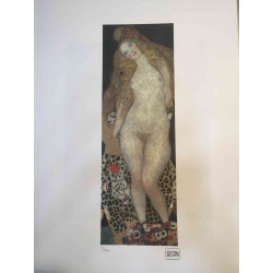 Gustav Klimt Lithografie off set 50x70 cm gecertificeerd