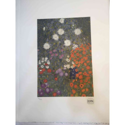 Gustav Klimt Lithografie off set 50x70 cm gecertificeerd