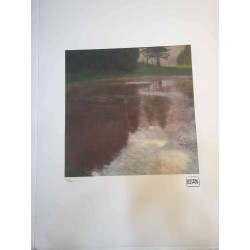 Gustav Klimt Lithographie Offset 50x70 cm zertifiziert