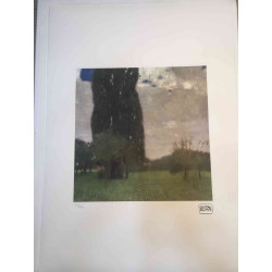 Gustav Klimt Lithographie Offset 50x70 cm zertifiziert