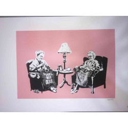 Banksy Lithografie offset 50x70 cm POW-editie