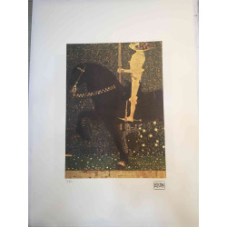 Gustav Klimt Lithografie off set 50x70 cm gecertificeerd