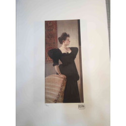 Gustav Klimt Lithographie Offset 50x70 cm zertifiziert