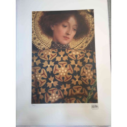 Gustav Klimt Lithografie off set 50x70 cm gecertificeerd