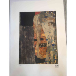 Gustav Klimt Lithographie Offset 50x70 cm zertifiziert