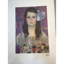Gustav Klimt Lithografie off set 50x70 cm gecertificeerd