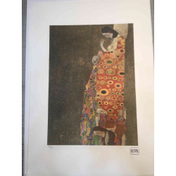 Gustav Klimt Lithographie Offset 50x70 cm zertifiziert