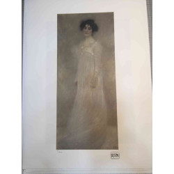 Gustav Klimt Lithografie off set 50x70 cm gecertificeerd
