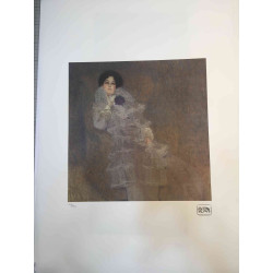 Gustav Klimt Lithografie off set 50x70 cm gecertificeerd