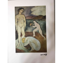 Henri Matisse Lithografie off set 50x70 cm gecertificeerd