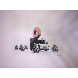 Banksy Lithografie offset 50x70 cm POW-editie