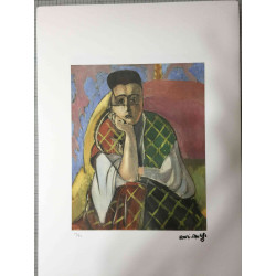 Henri Matisse Lithografie off set 50x70 cm gecertificeerd
